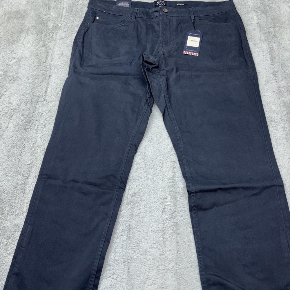 Ben Sherman Pants Mens 38x30 Jeans Midnight Slim Fit Stretch Chino NWT